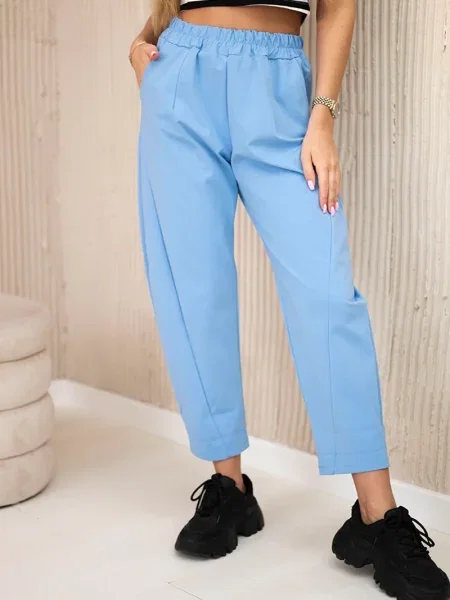 Pantaloni Kesi Włoski albastru