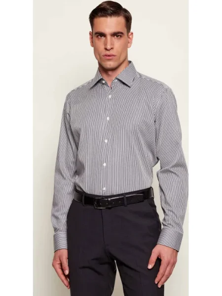 BOSS BLACK Cămașă negru