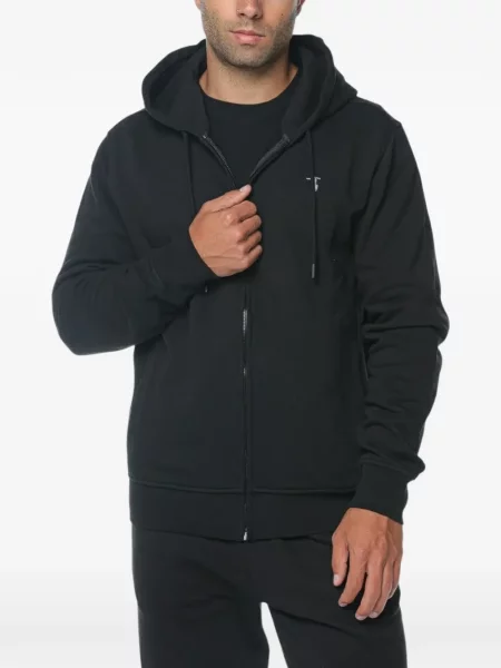 Hanorac cu glugă Trussardi negru