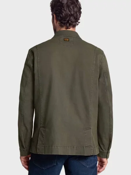 Джинсовая куртка G-star Raw серая