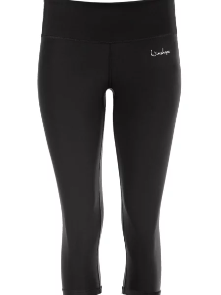 Winshape Športne hlače črna bela