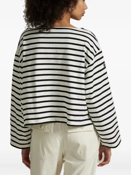 Șapcă Polo Ralph Lauren în carouri din țesătură twill cu imagine alb