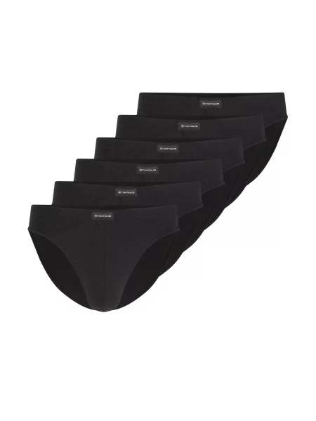 TOM TAILOR Slipy černá