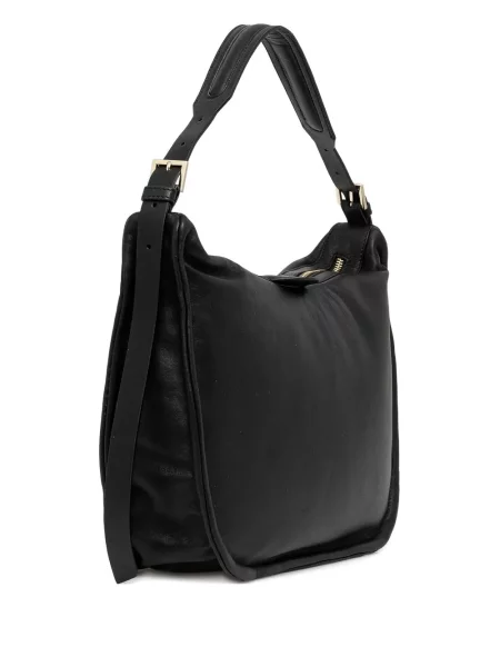 Top Guess din piele negru