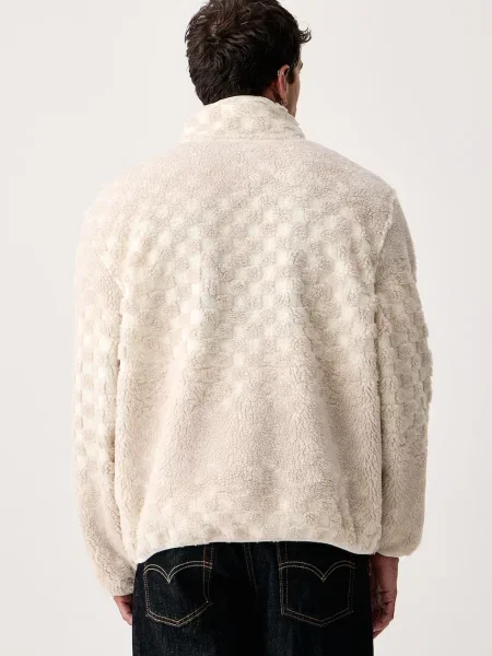 Vans bluza rozpinana polarowa beżowa