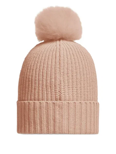 Czapka dziecięca Moncler Enfant różowa