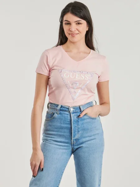Tricou Guess roz