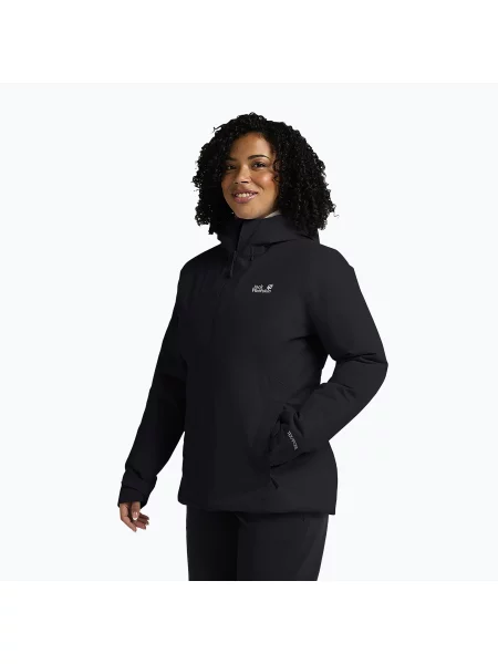 Geacă izolată pentru femei Jack Wolfskin Wisper Ins black negru