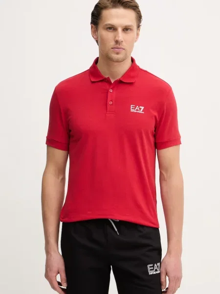 Polotričko Ea7 Emporio Armani červené