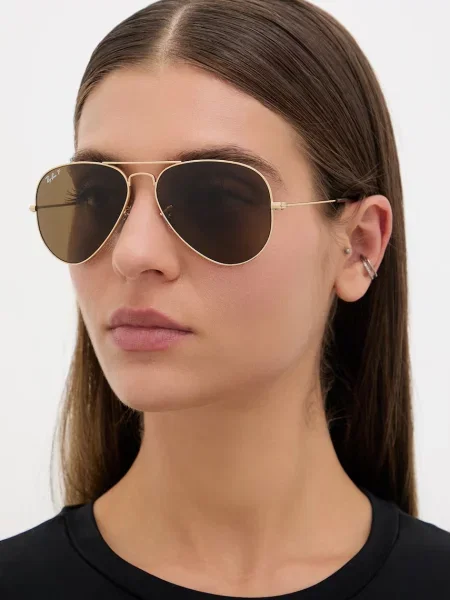 Ray-Ban ochelari de soare AVIATOR LARGE METAL