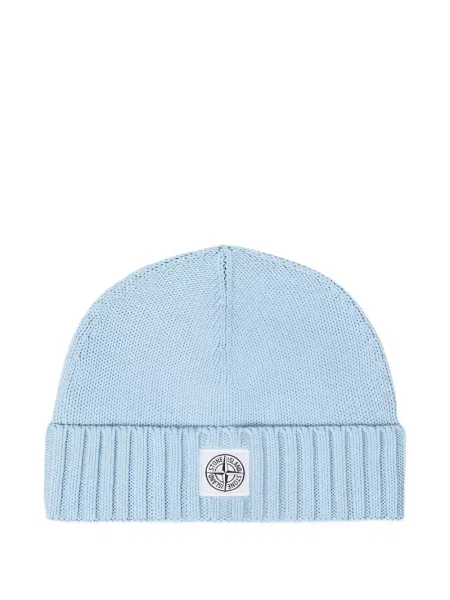 Czapka dziecięca Stone Island niebieska