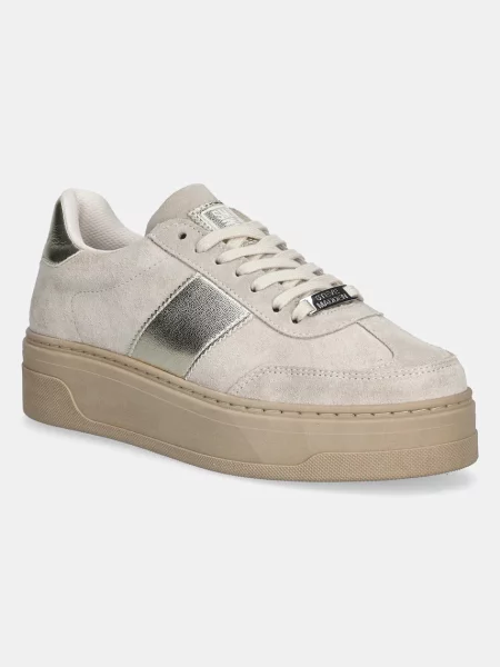 Велурени маратонки Steve Madden Moxy бежово