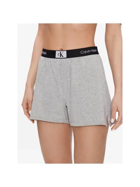 Calvin Klein Underwear Kratke hlače pižama Regular Fit siva