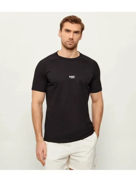 BOSS BLACK Tricou RN negru