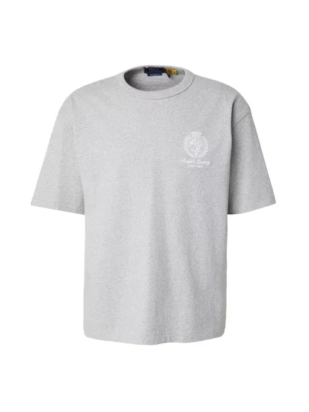 Polo Ralph Lauren Tricou gri amestecat alb