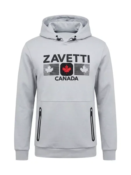 Zavetti Canada Mikina CIRICO šedá / červená černá