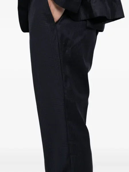 Costum Tom Ford în carouri de costum albastru