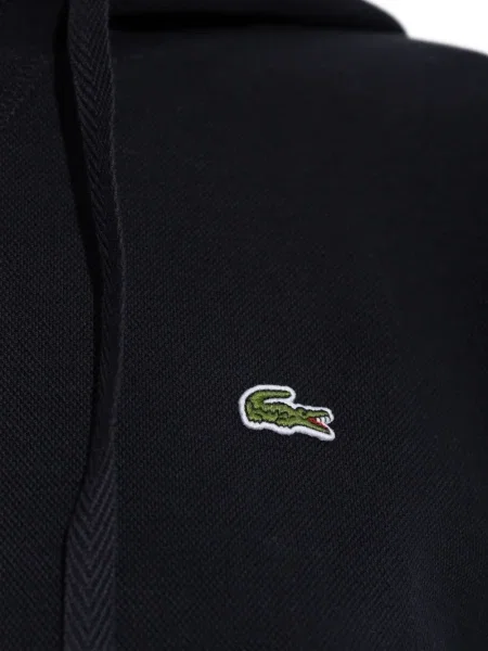 Hanorac cu glugă Lacoste albastru