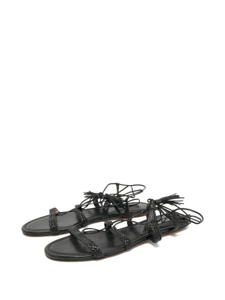 Sandale Aquazzura din piele negru