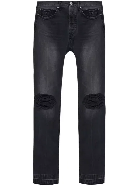 Blugi Rhude zdrențuiți negru