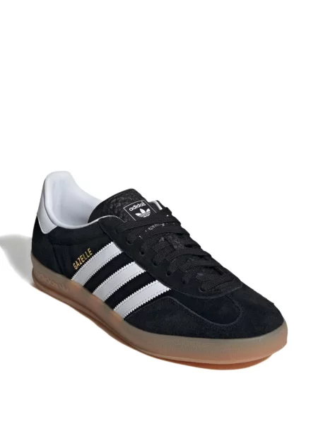Кожени маратонки Adidas Gazelle зелено