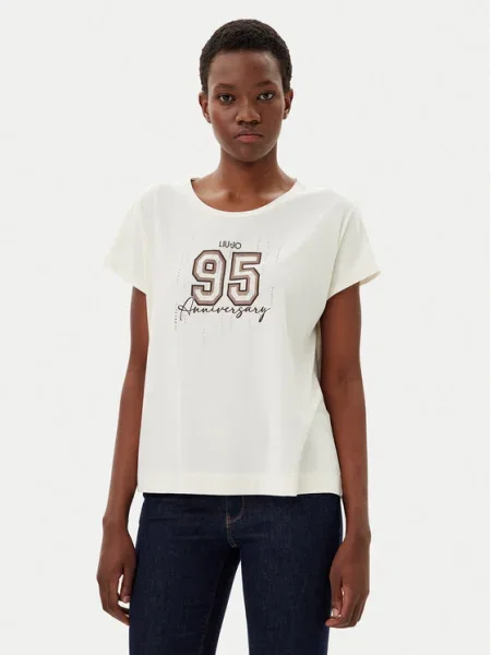 Liu Jo Sport Tricou Écru