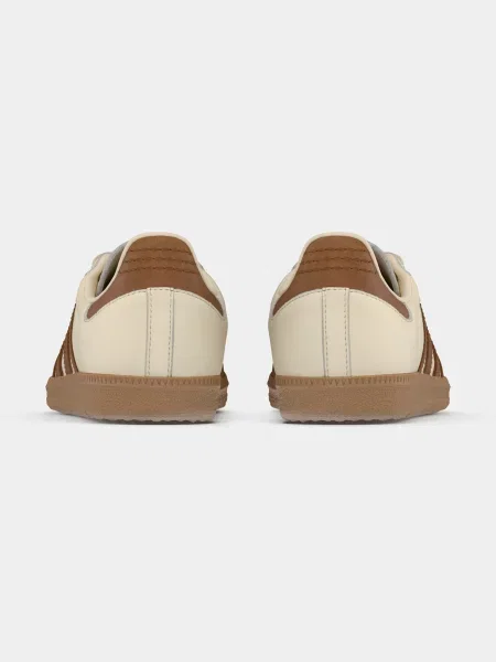 Usnjene superge adidas Originals Samba Og bela