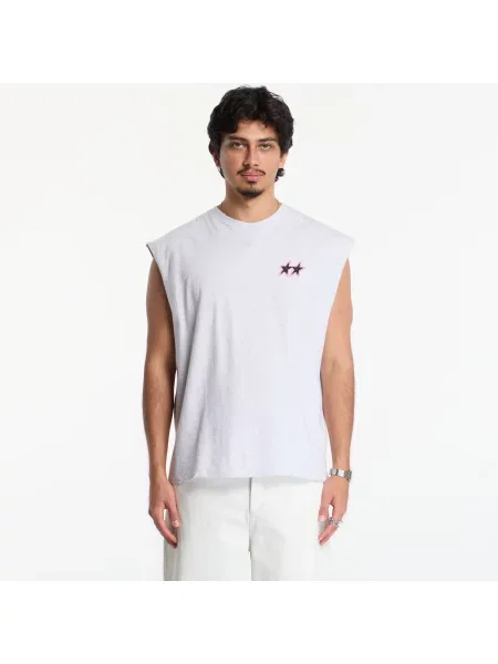 Tricou TwoJeys Sleeveless Varsity Tee Grey M gri