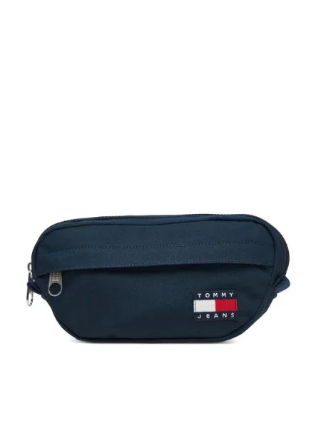 Torbica oko struka Tommy Jeans Tjm Ess Daily Bumbag Tamnoplava plava
