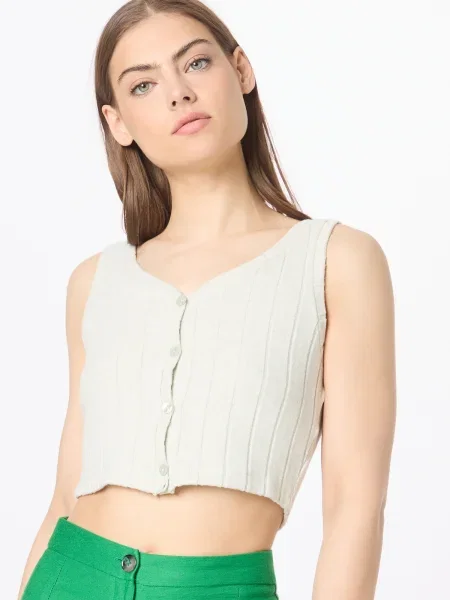 ABOUT YOU Top Dilane pastel verde