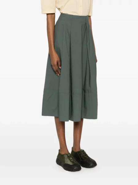 Plisované plisované sukně Woolrich zelené
