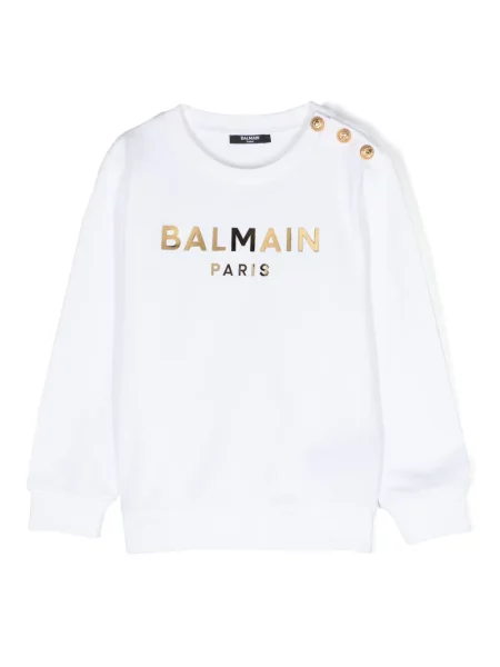 Bluza dziecięca Balmain biała