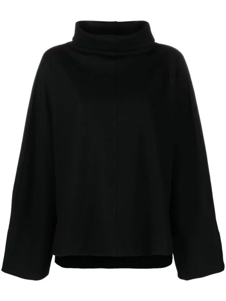 Szeroki top Issey Miyake czarny