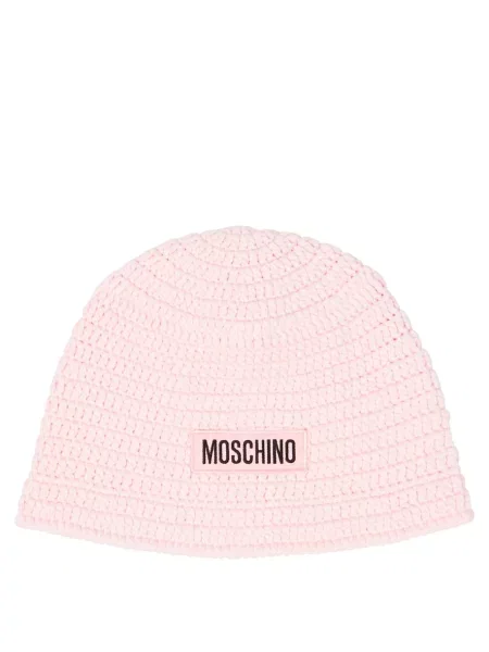 Σκούφος Moschino ροζ