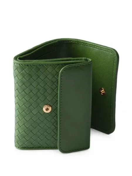 Portofel Prada din piele verde