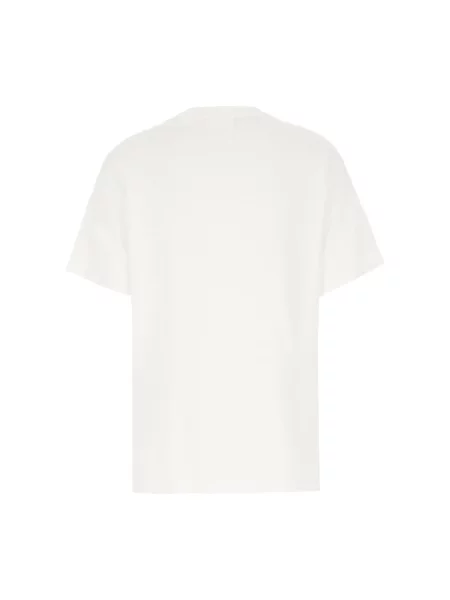 Koszulka Isabel Marant Etoile w jednolitym kolorze z krótkim rękawem casual biała