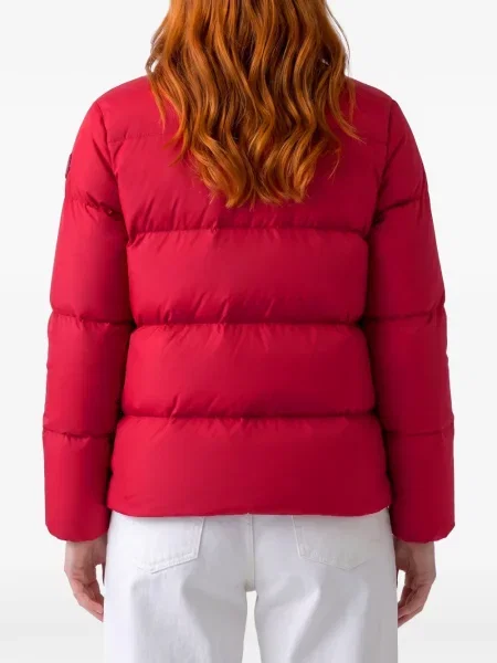 Matlasat geacă cu puf Moncler roșu