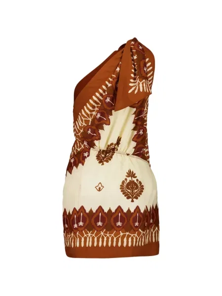 Rochie mini Johanna Ortiz plic maro