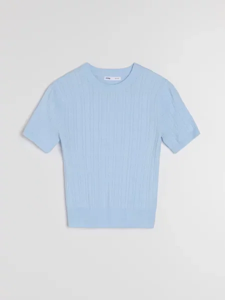 Светр-блузка блакитний