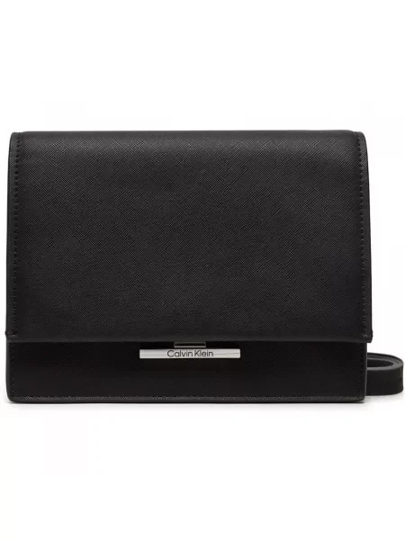Crossbody táska Calvin Klein fekete