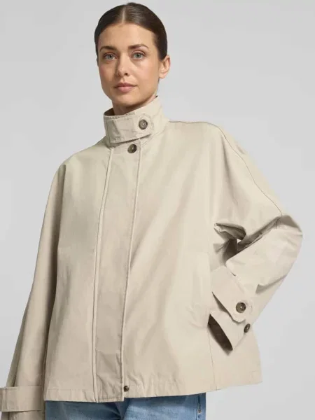 Parka o kroju loose fit z domieszką bawełny model NEBU' Ecoalf beżowa