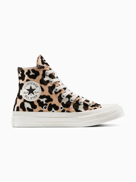 Sneakers Converse Chuck 70 Leopard Black/ Coastal Dune/ Egret EUR 36 bej