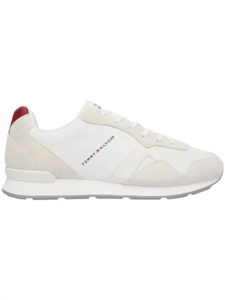 Sneakerși Tommy Hilfiger alb