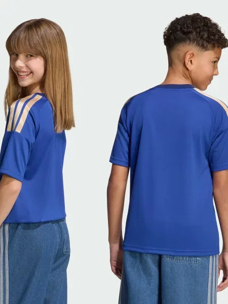 Детская футболка Adidas синяя