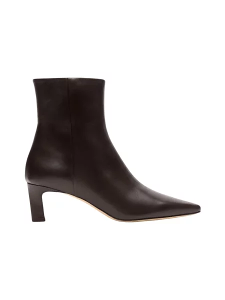 Buty do kostki Scarosso skórzane brązowe