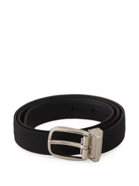 Cu centură curea Dolce & Gabbana din piele negru