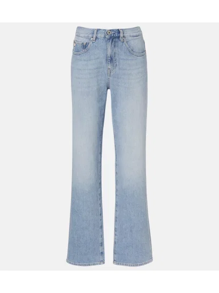 Széles szárú farmerek Ag Jeans kék