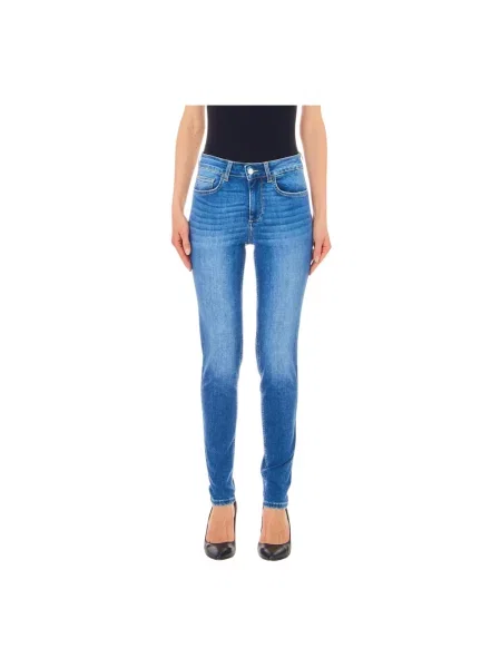Jeansy skinny Liu Jo niebieskie