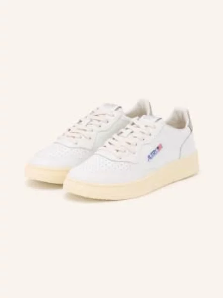 Autry Sneakersy Medalist Low Ll / olivová bílá