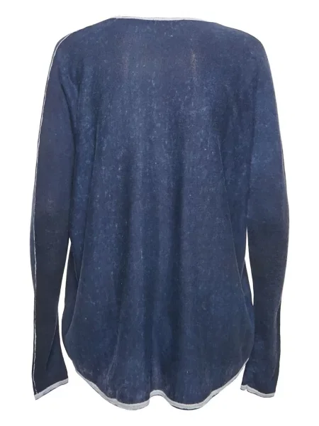 Lung tricou Maje albastru
